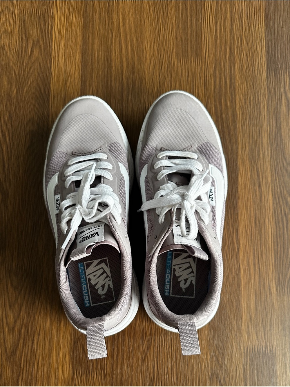 Vans Women’s Lightweight Lace-Up Sneakers in Lilac